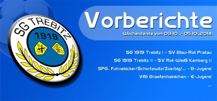 sgt, vorbericht, landesklasse 5, kreisliga, süd, b-jugend,trebitz